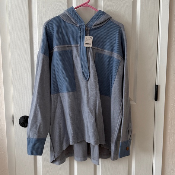 Free People Corie corduroy fleece hoodie - Picture 5 of 11